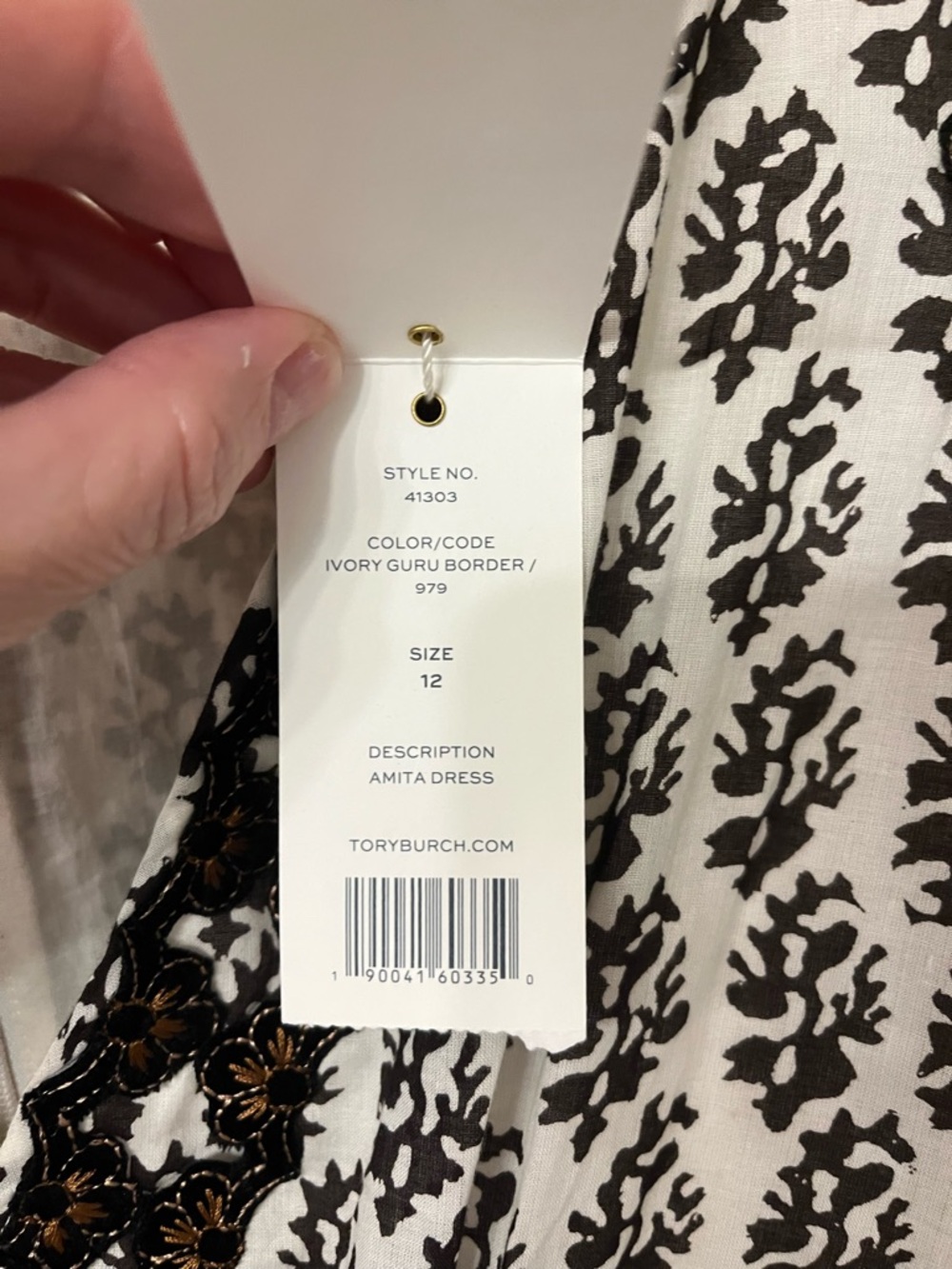 NWT Tory Burch Amita Dress 12 - Picture 6 of 10